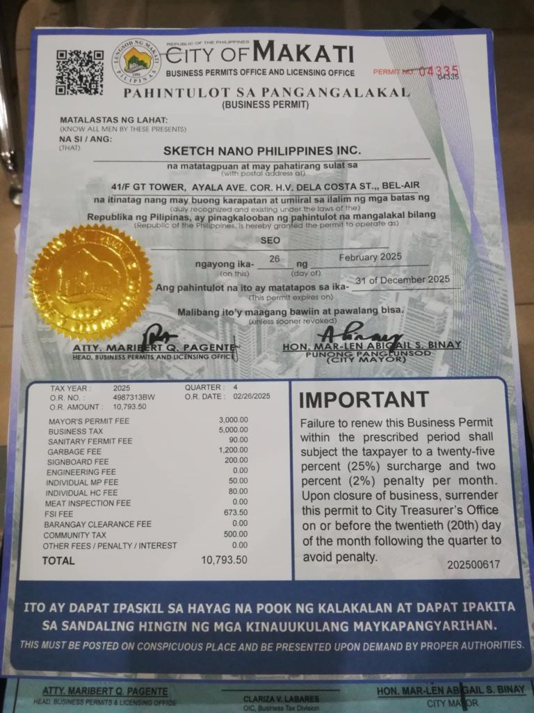 City of Makati Business Permit