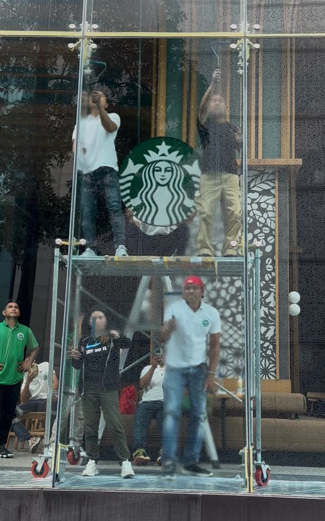 Starbucks IRUV Coating Application - Process